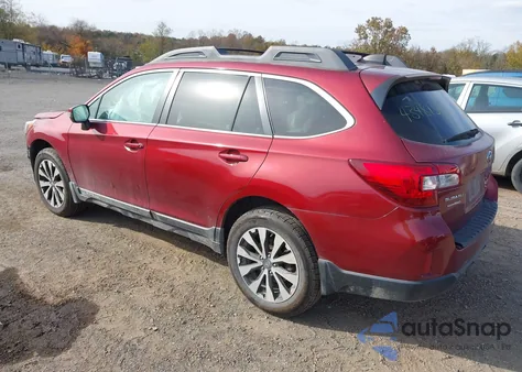 2017 Subaru Outback 2.5I Limited from USA, damaged, VIN 4S4BSAKC4H3244417